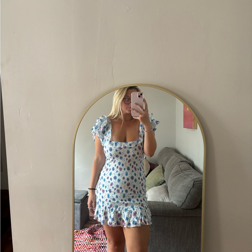 LoveShackFancy Floral Dress